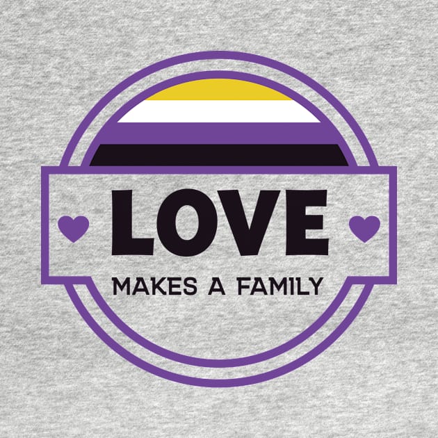 Love Makes a Family - Non Binary by DiverseFamily